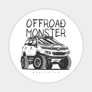 Offroad monster Fortuner Magnet